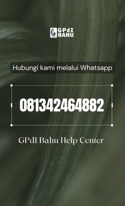 GPDI Bahu Help Center